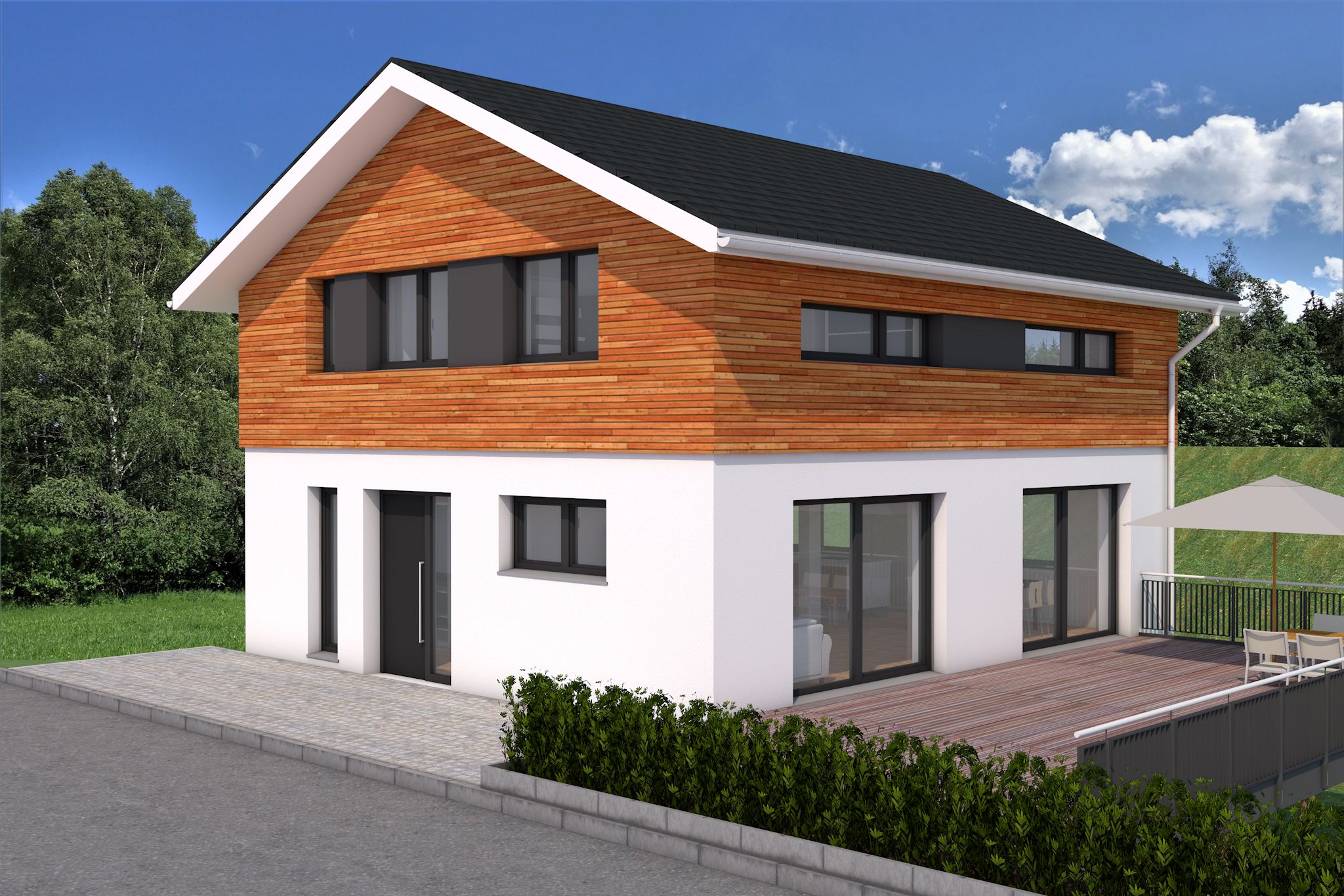 KFW40+ Haus mit Einliegerwohnung bei Zeitz