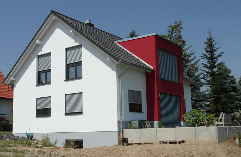 Einfamilienhaus mit Flachdacherker in Erfurt